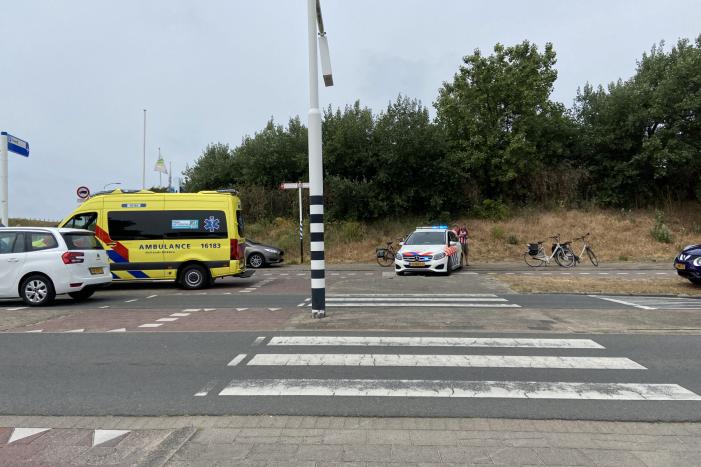 Persoon gewond na val van paard