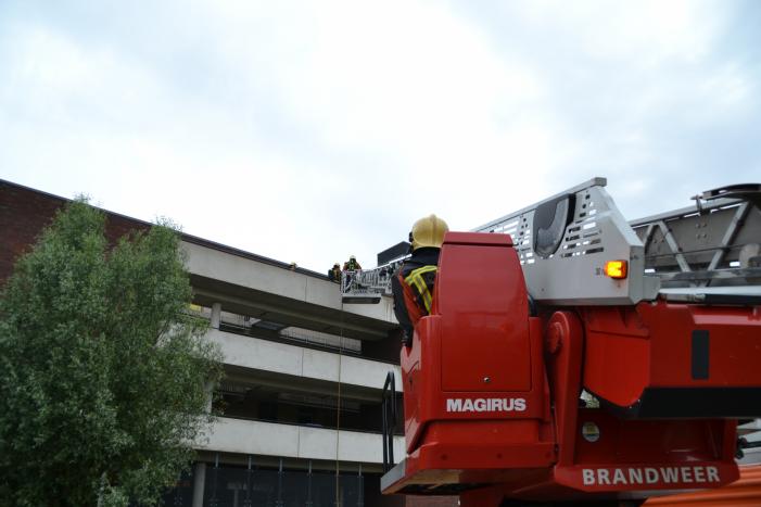 Veel rook bij brand in studentencomplex