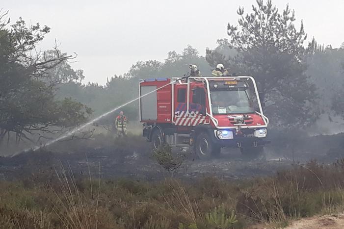 Opnieuw brand op militair oefenterrein Leusderheide