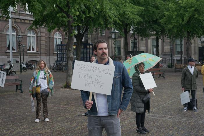 BN'ers protesteren tegen kabinetsbesluit