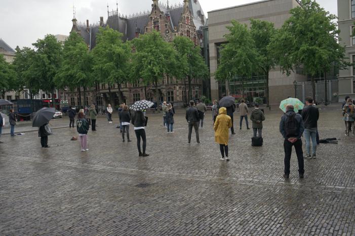 BN'ers protesteren tegen kabinetsbesluit