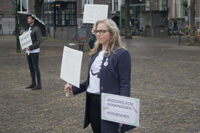 BN'ers protesteren tegen kabinetsbesluit