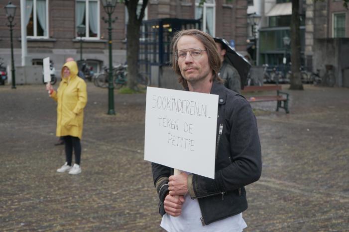 BN'ers protesteren tegen kabinetsbesluit