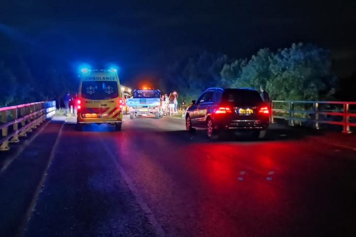 Fietser zwaargewond na aanrijding