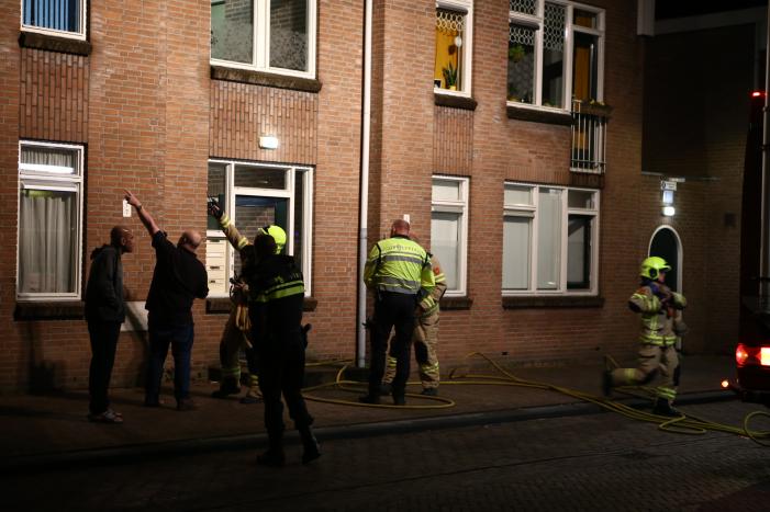 Brand in woning snel geblust