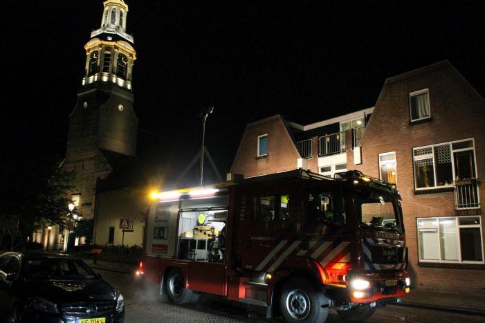 Brand in woning snel geblust