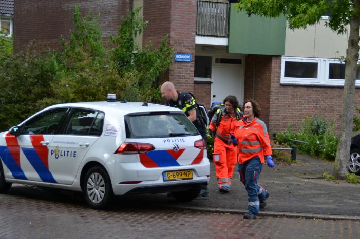Traumahelikopter landt voor medisch incident in woning