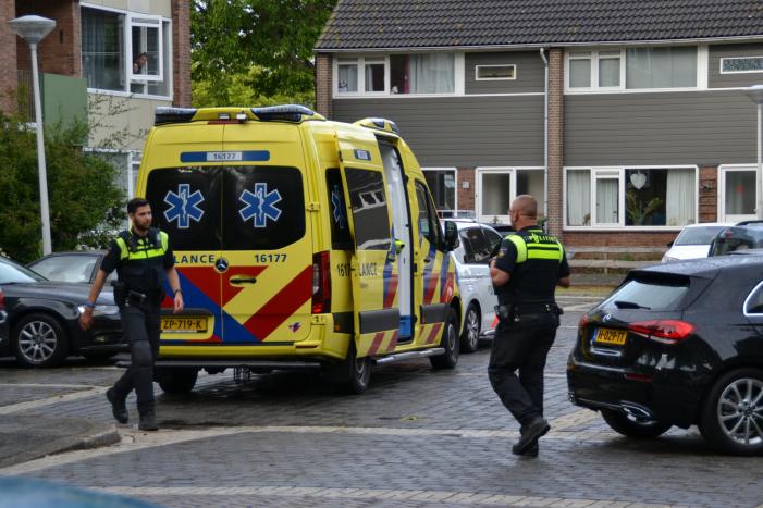 Traumahelikopter landt voor medisch incident in woning