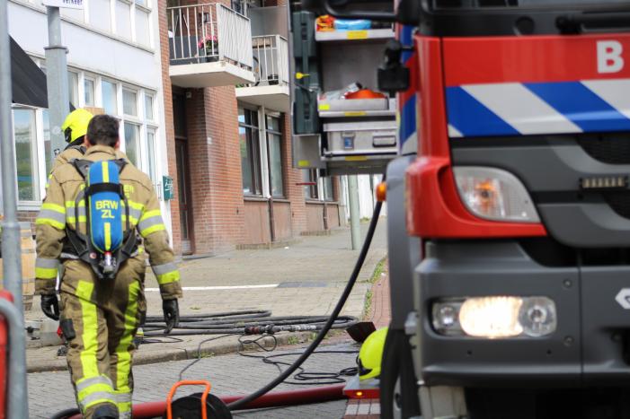 Politiekleding gestolen tijdens brand
