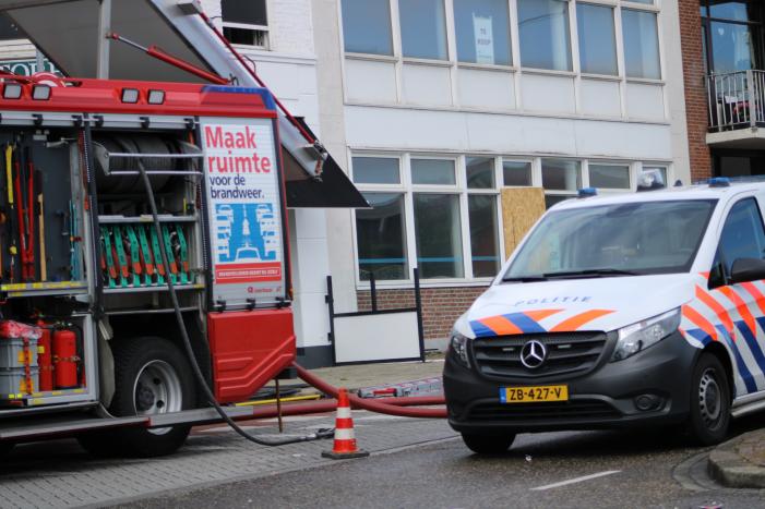 Politiekleding gestolen tijdens brand