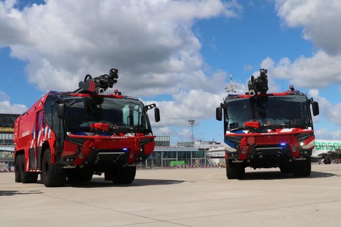 Nieuwe crashtenders voor The Hague Airport