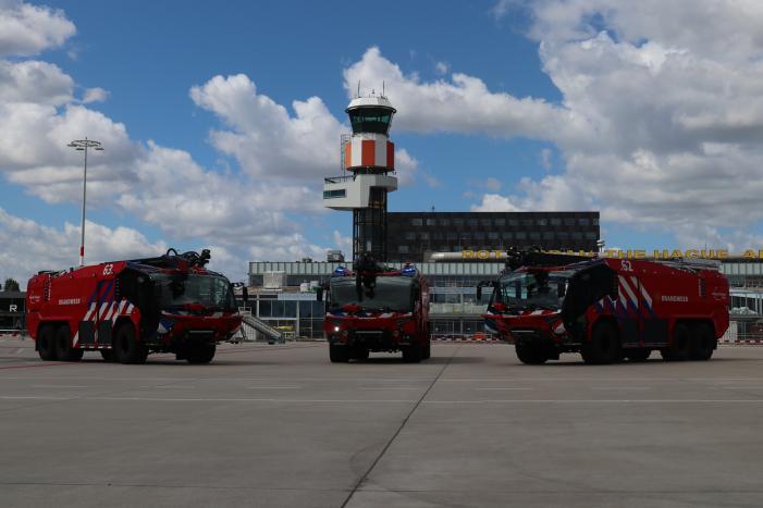 Nieuwe crashtenders voor The Hague Airport