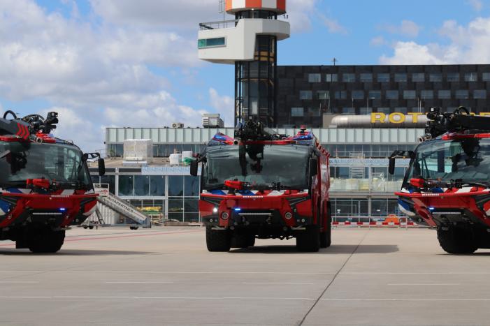 Nieuwe crashtenders voor The Hague Airport