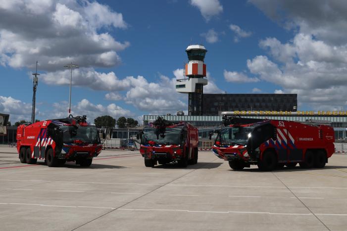 Nieuwe crashtenders voor The Hague Airport