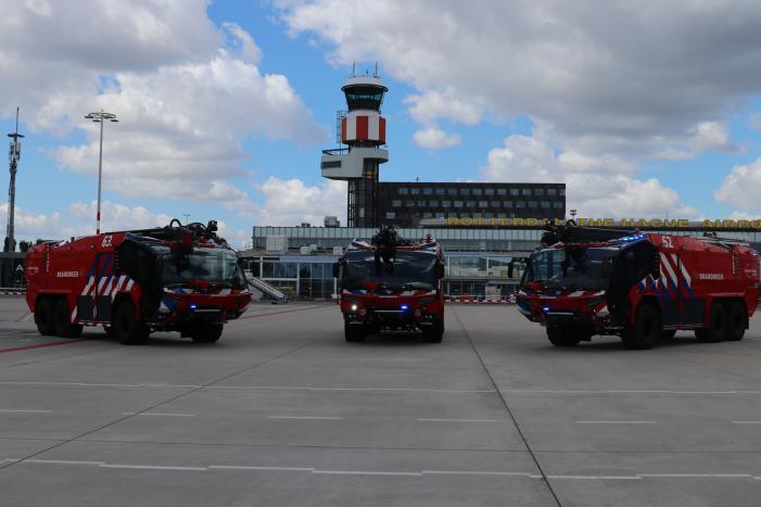 Nieuwe crashtenders voor The Hague Airport