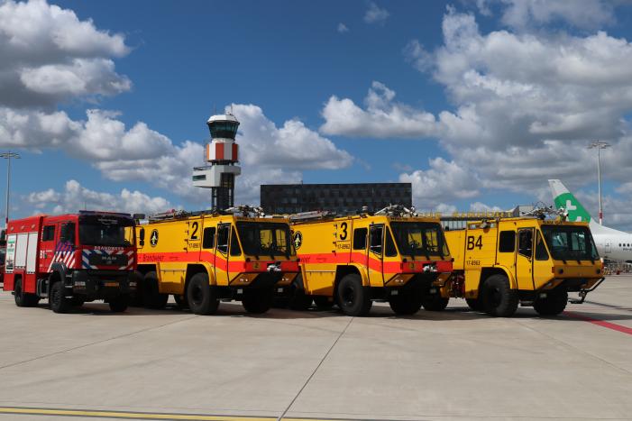 Nieuwe crashtenders voor The Hague Airport