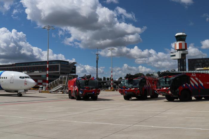 Nieuwe crashtenders voor The Hague Airport