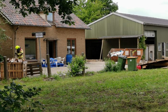 Gaslekkage na werkzaamheden bij woning