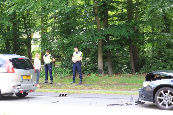 Flinke schade bij kop-staartaanrijding