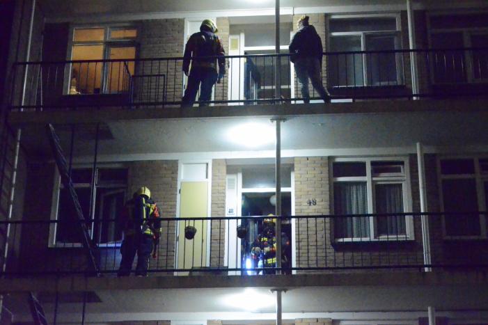 Forse schade door brand in keuken