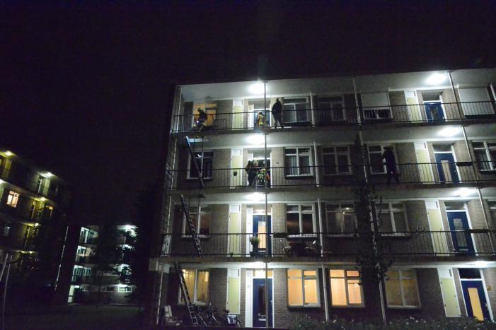 Forse schade door brand in keuken