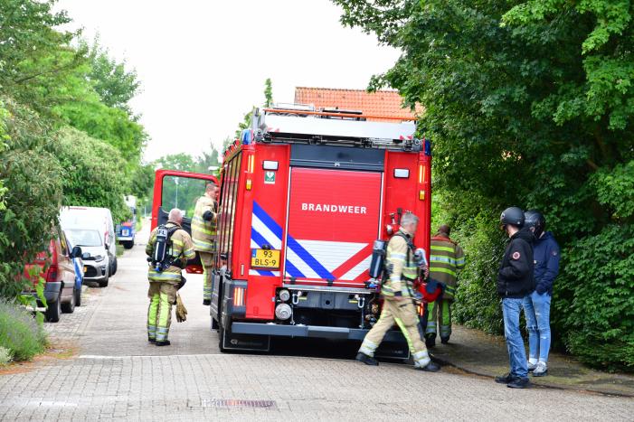 Onderzoek na rookvorming uit tuinhuis