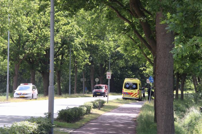 Twee gewonden na eenzijdig ongeval met scooter