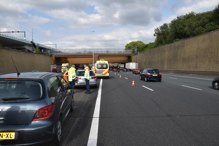 Kop-staartaanrijding bij wisselen van rijstrook