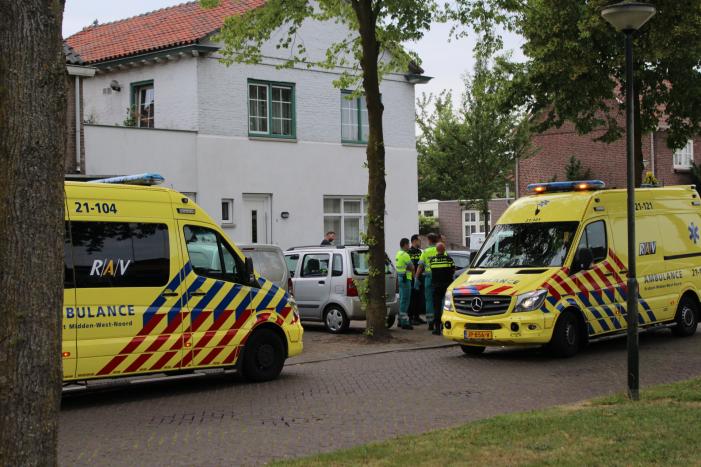 Man onder invloed komt lelijk ten val