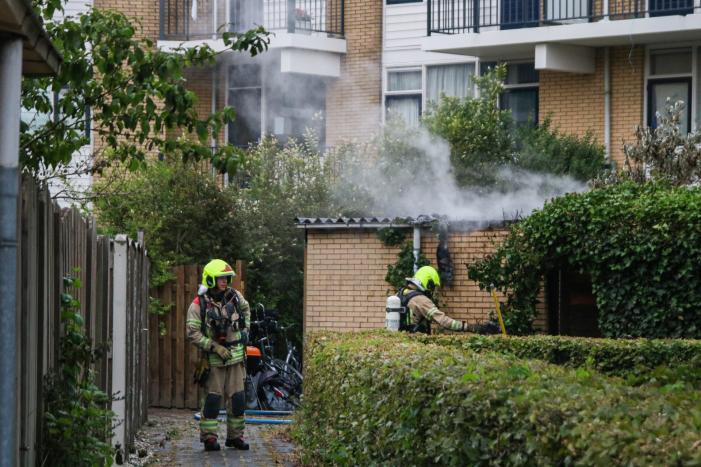 Grote schade bij brand in schuur