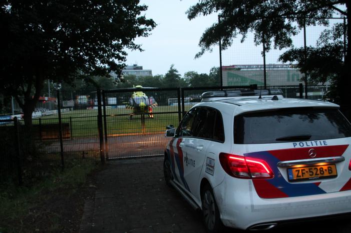 Traumahelikopter opgeroepen voor medische noodsituatie