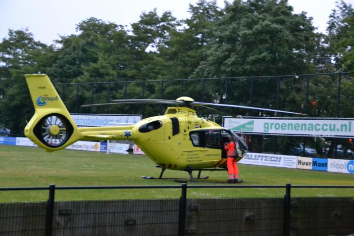 Traumahelikopter opgeroepen voor medische noodsituatie