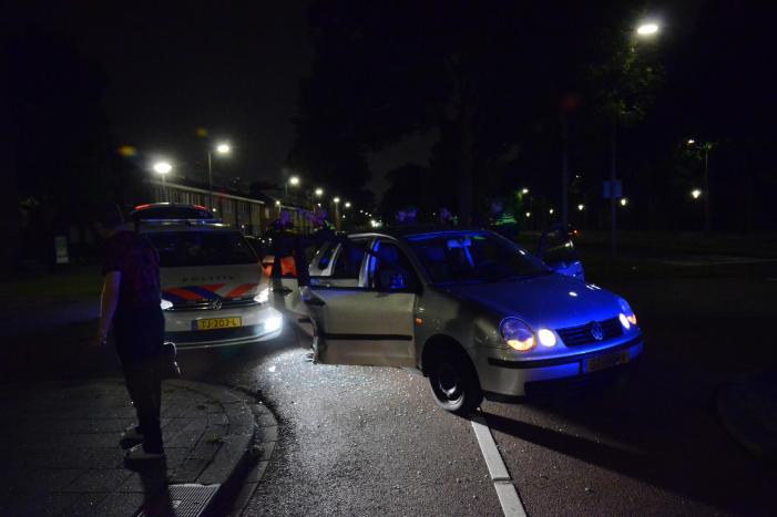 Politie-achtervolging eindigt in crash