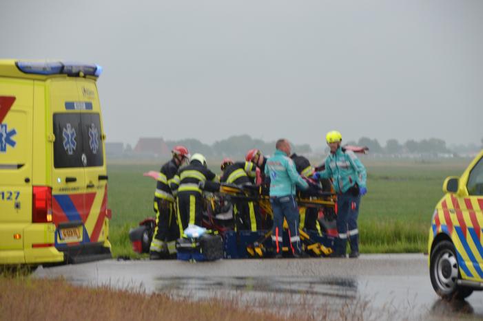 Persoon ernstig gewond bij verkeersongeval