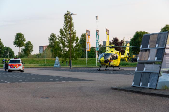 Traumahelikopter opgeroepen voor medische noodsituatie