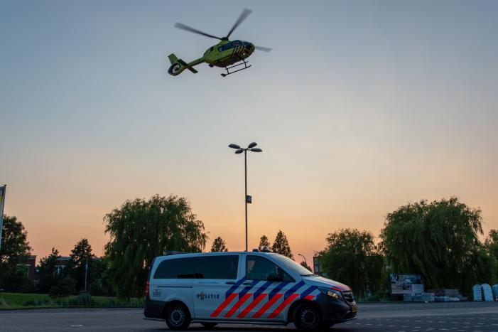 Traumahelikopter opgeroepen voor medische noodsituatie