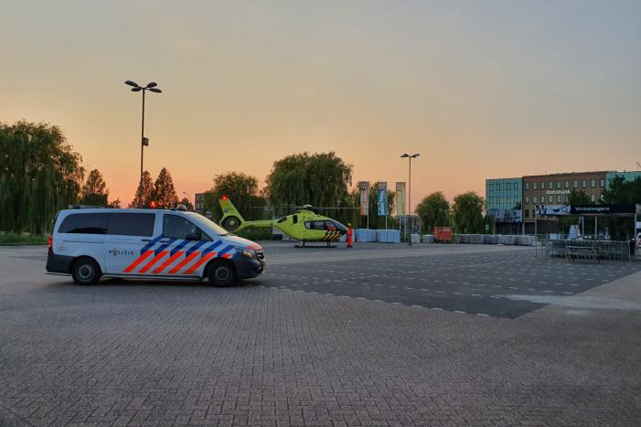 Traumahelikopter opgeroepen voor medische noodsituatie