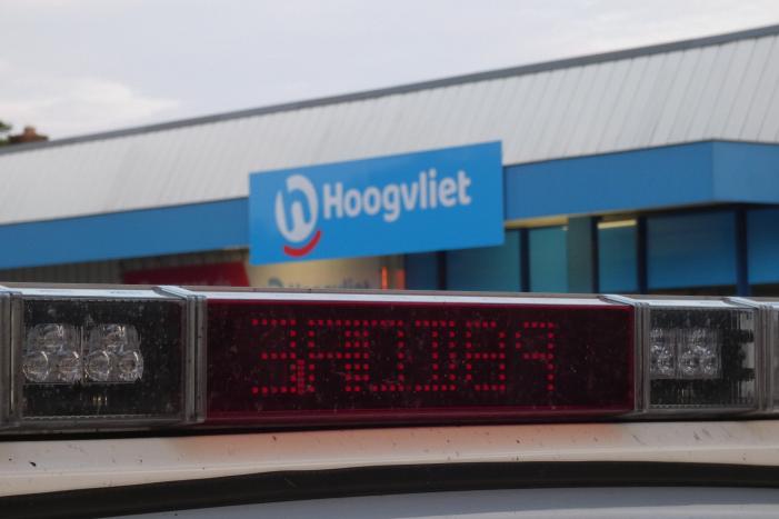 Overval op Hoogvliet supermarkt