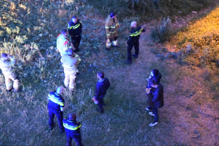 Grote zoekactie naar mogelijke persoon te water