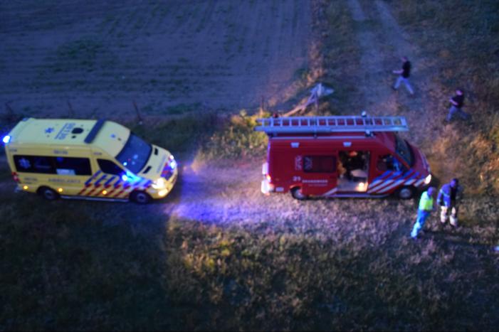 Grote zoekactie naar mogelijke persoon te water