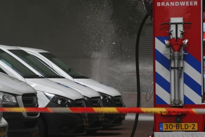 Winkels zonder stroom door brand in transformatorhuis