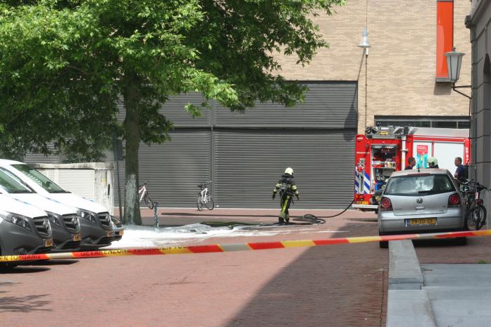 Winkels zonder stroom door brand in transformatorhuis