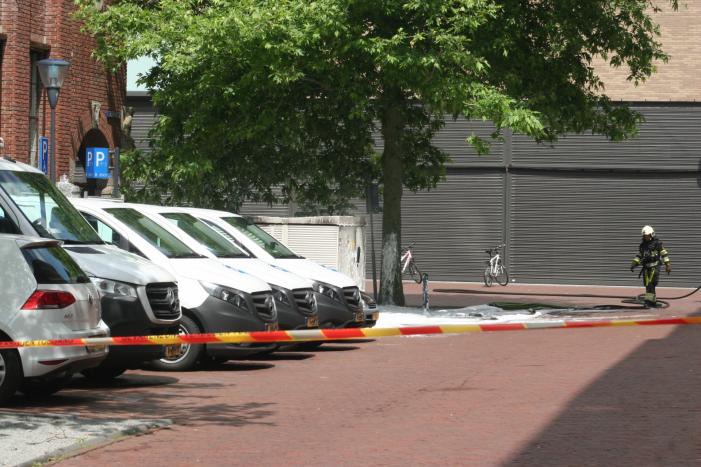 Winkels zonder stroom door brand in transformatorhuis