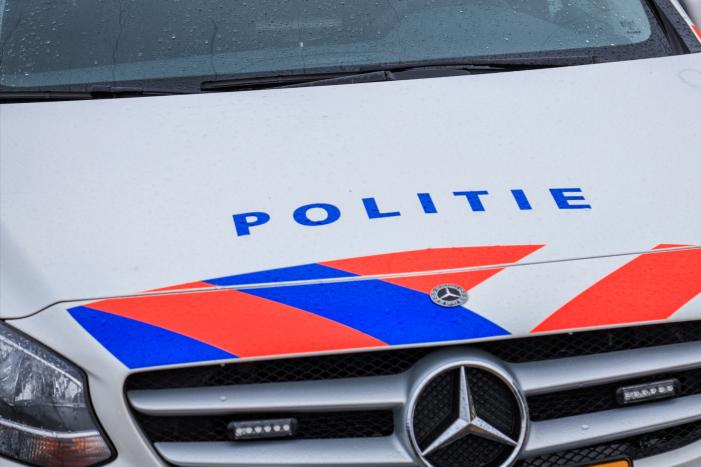 Protestactie bij politiebureau