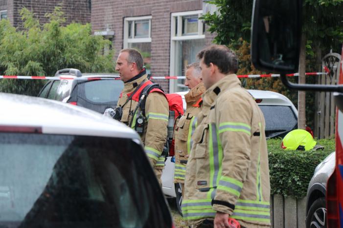 Straat afgesloten na gaslekkage