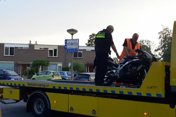 Motor in beslag genomen na rijden zonder rijbewijs