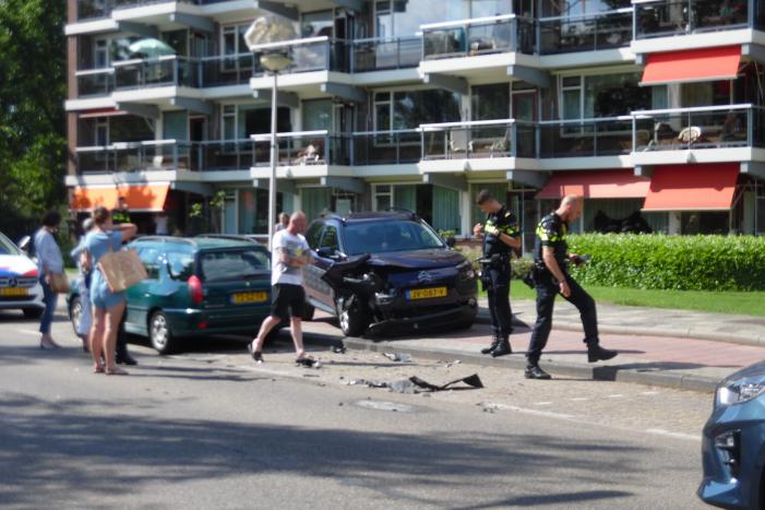 Veel schade na aanrijding