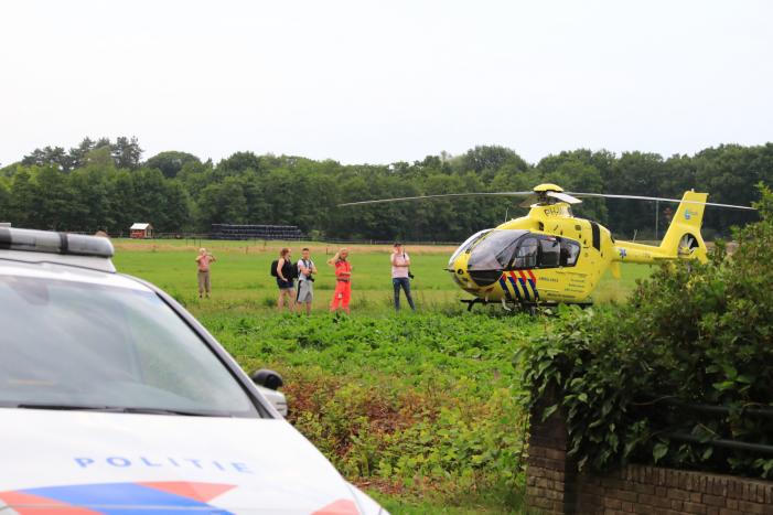 Traumahelikopter ingezet voor zeer heftig incident