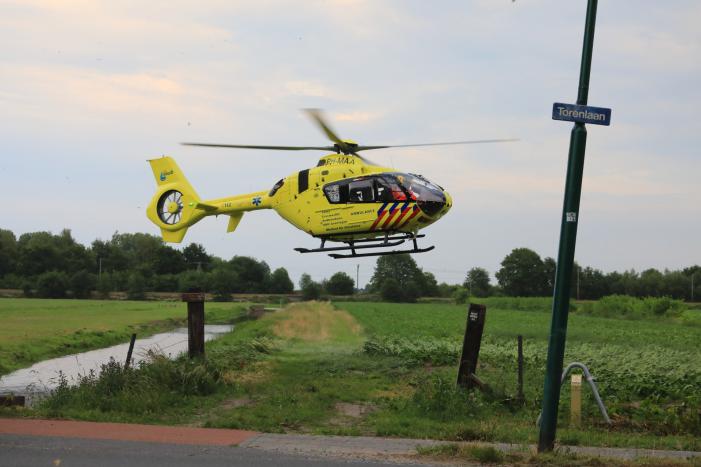 Traumahelikopter ingezet voor zeer heftig incident