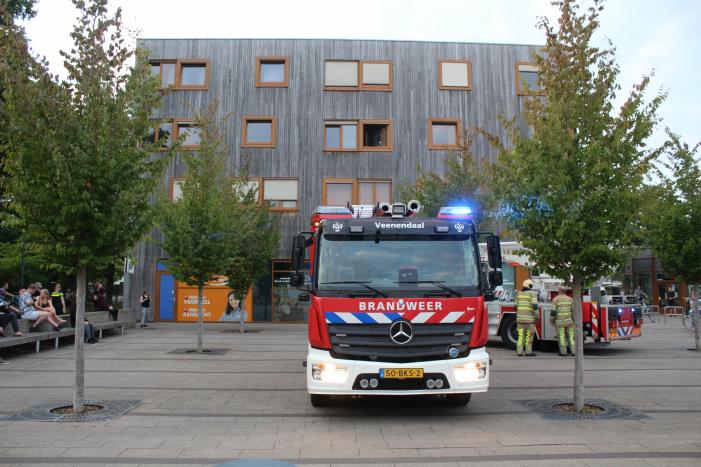 Pand ontruimd wegens brand